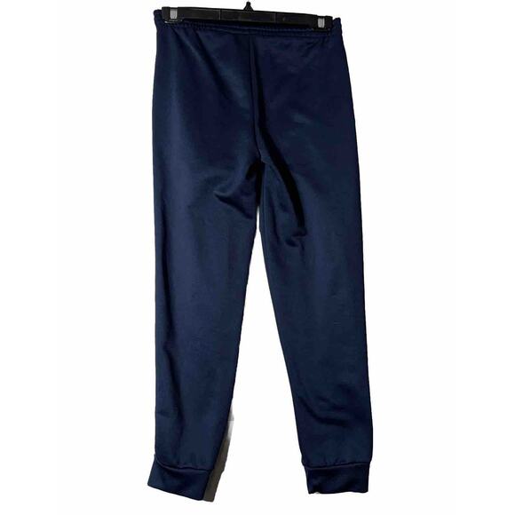 Champion Sweatpants Jogger Pants Big Boys Size 10-12 Big Kids Blue Gray Stripe - Picture 2 of 8